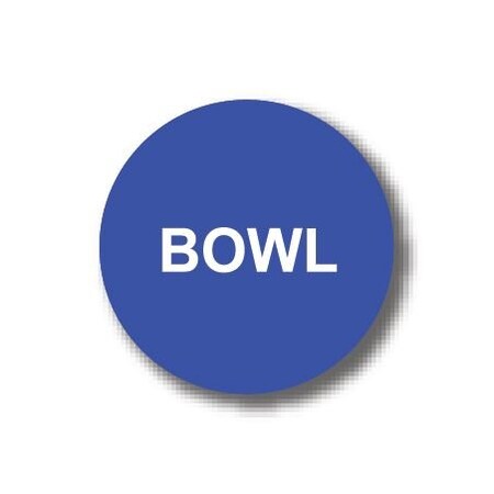 Ergomat 17in CIRCLE SIGNS - Bowl DSV-SIGN 289 #6069 -UEN